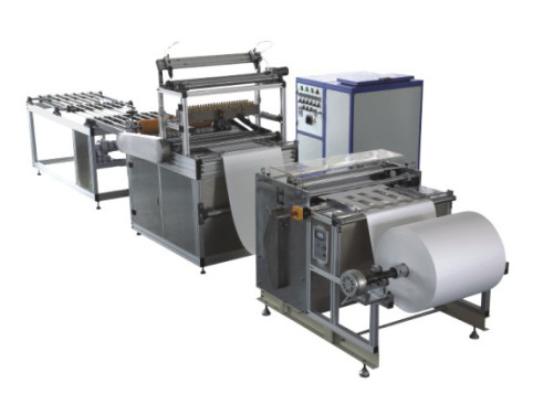 High Efficiency Glass Fiber Pleater Machine , 2*26 Gluing Line