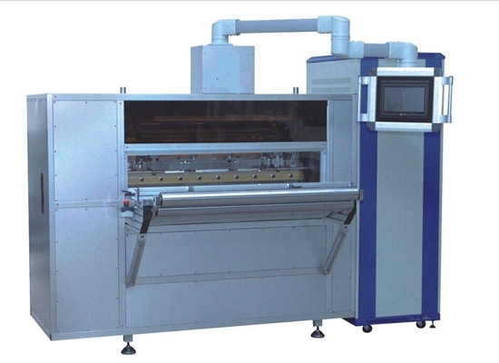 German Type Full-auto High Speed CNC Knife Paper Pleating Machine , Adjustable Pleating Height : 4 mm-58mm